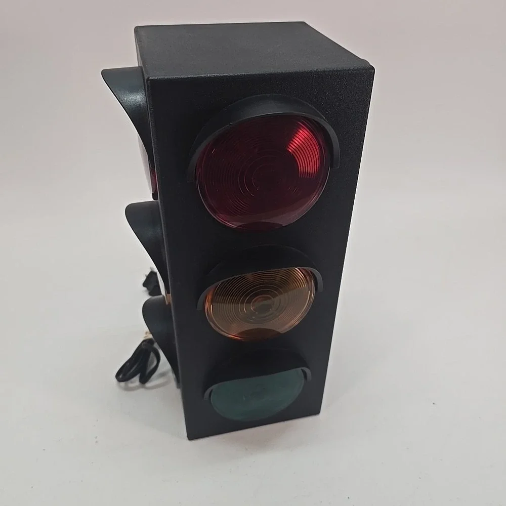 Flashing Traffic Light Decoration Table Lamp Lights Strobe 1 Light Needs Replace